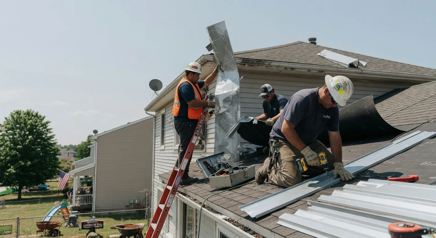 Metal Roofing Installation in Hinton, OK near me